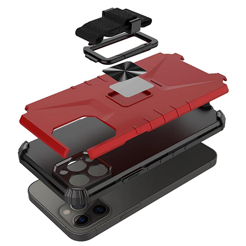 Τετραγωνική θήκη κινητού τηλεφώνου κατά της πτώσης